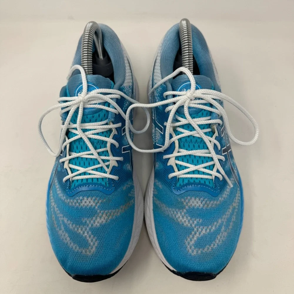 ASICS Gel Nimbus 23 'Digital Aqua' 1012A885-401 Running Shoes‎ Women's Size 8